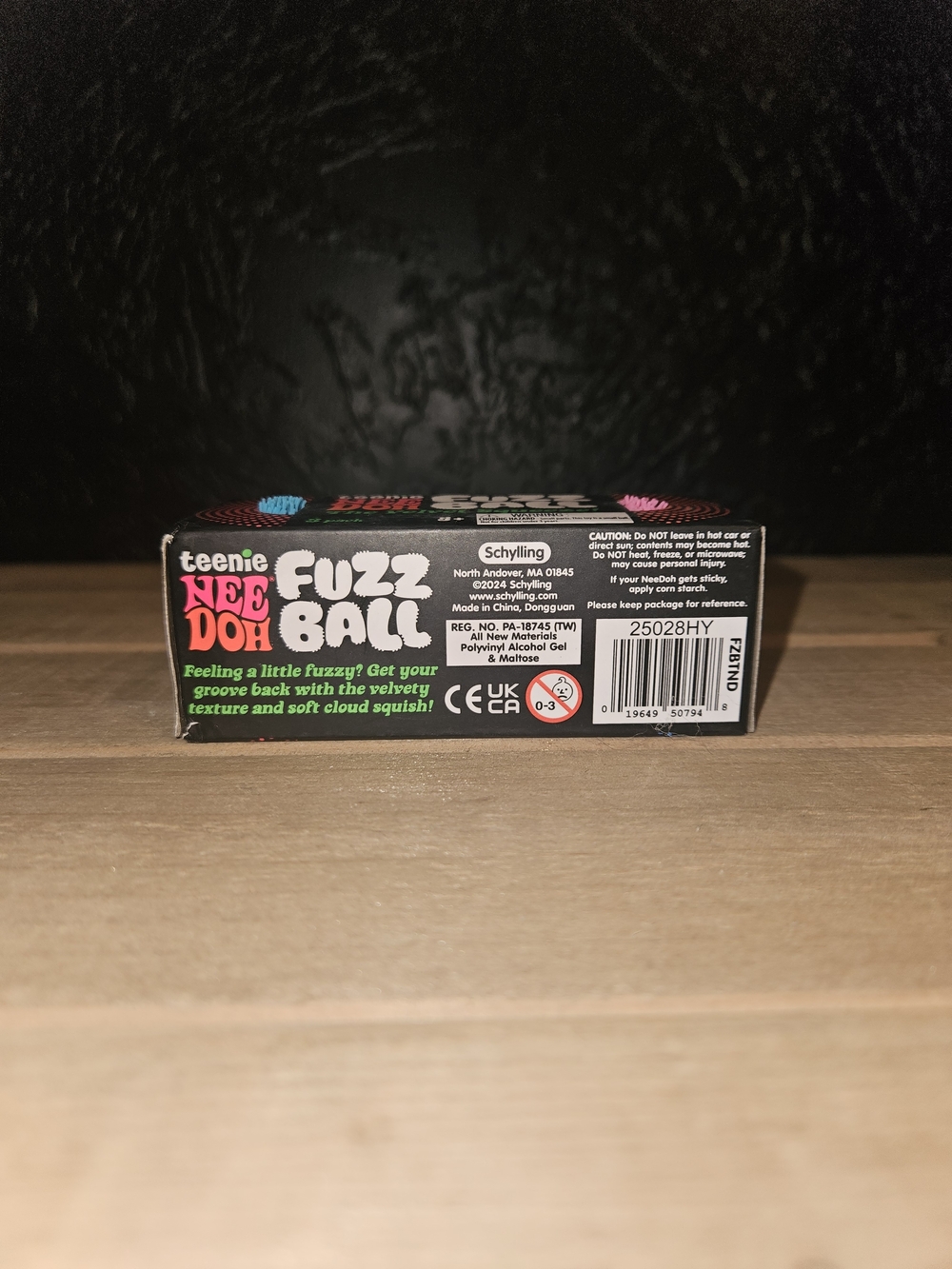 Teenie NeeDoh Fuzz Ball โ Velvet Squeeze 3-Pack โจ๐๐๐ฉท - Picture 4 of 4